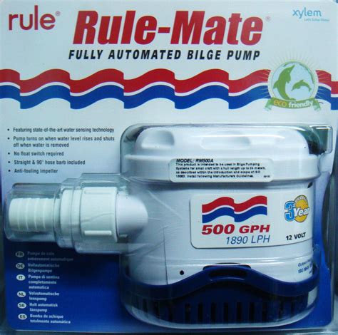 rwb rule mate gph automatic bilge pump  davos tackle
