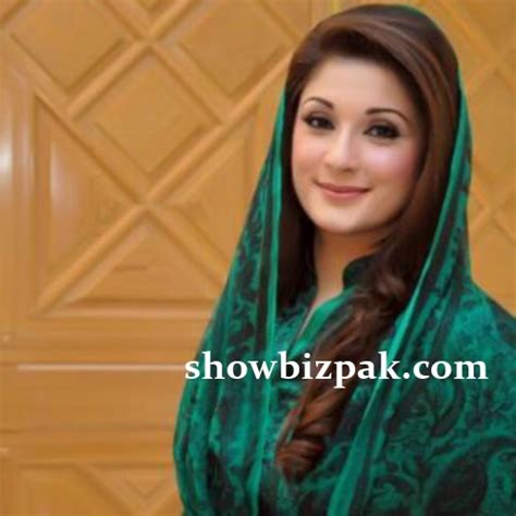 Pakistani Showbiz Maryam Nawaz Sharif