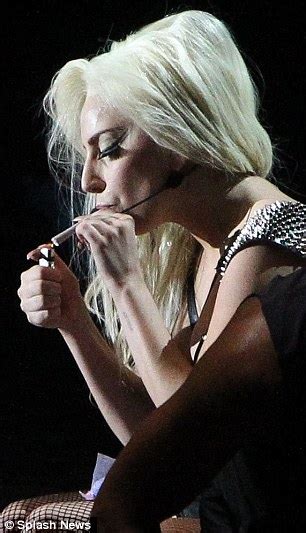 lady gaga smokes cannabis live on stage in amsterdam of
