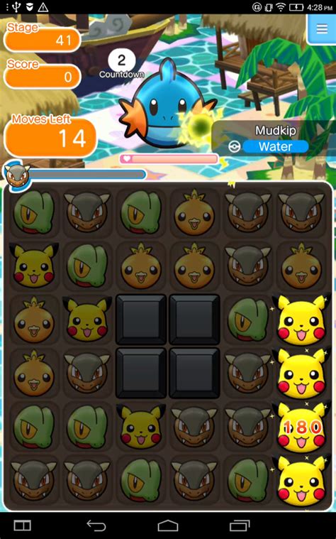 pokemon shuffle mobile apk  hileli yeni versiyon