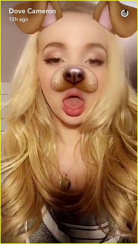 Dove Cameron Shows Off Her Engagement Ring On Snapchat