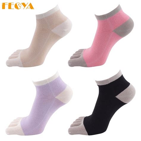4 pair new fashion patchwork cotton women socks female casual colorful