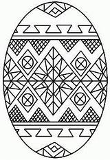 Egg Easter Coloring Pages Para Ukrainian Desenhos Colorir Eggs Pysanky Pattern Arte Da Crafts Ovo Choose Board Drawing Book sketch template