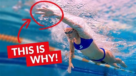 why you re swimming slow and how to fix it youtube