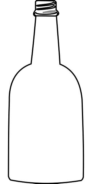 glasflasche flasche leer kostenlose vektorgrafik auf pixabay
