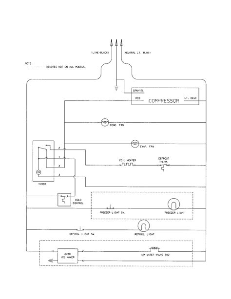 wiring schematic diagram parts list  model  kenmore