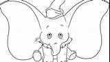 Dumbo Coloring Pages Getdrawings sketch template