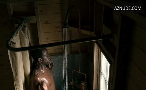 ato essandoh shirtless scene in tales from the loop