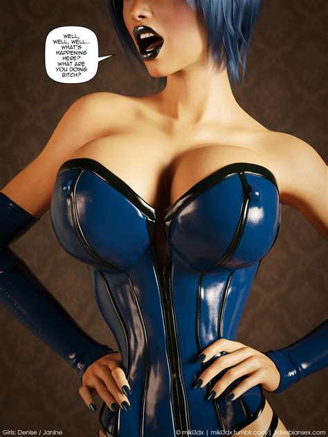 read miki3dx denise latex maid updated hentai online porn manga and doujinshi