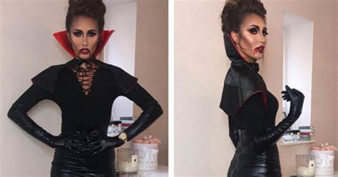 Trick Or Treat Megan Mckenna Gets Raunchy For Halloween In Skintight