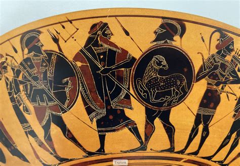 depictions  hoplites  hoplite association