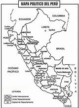 Perú Politico Político Peruana Mapas Departamento Selva Primaria Demografico Visitar Cuentos Miscelaneas Febrero Colegiales Recortar Laminas sketch template