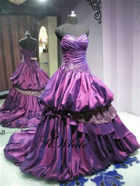 beauty purple outfits purple gowns purple dress