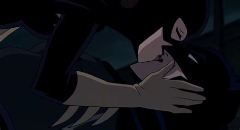 screen shot batgirl kiss batman by rosewitchcat on deviantart