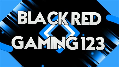 intro black red gaming  youtube