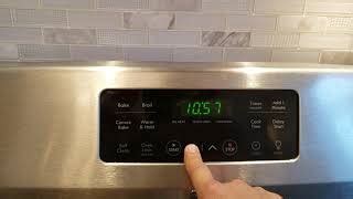 cancel  cleaning oven kenmore howto disinfect