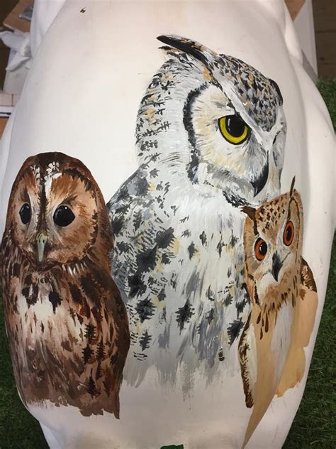 owl design  owlery owlet minervas owls bath sculpture trail