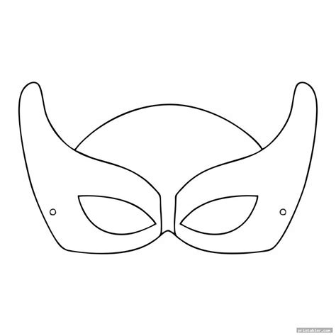 printable superhero mask cutouts gridgitcom