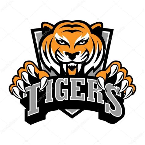 tiger logo template stock vector image  cmehibi