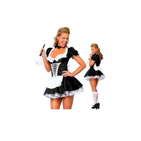 french maid costume sexy maids costume in size large to xxl costume