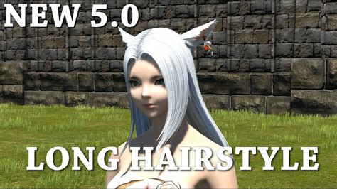ffxiv  long hairstyle  youtube