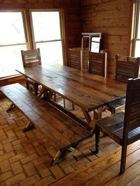 images  rustic dining room tables  pinterest