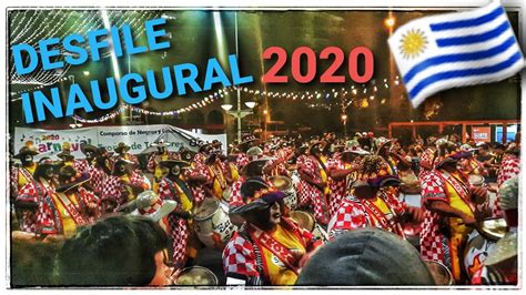 desfile inaugural de carnaval  montevideo uruguay youtube