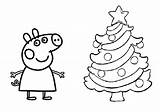 Peppa Pig Coloring Christmas Pages Printable Colouring Para Natal Colorir Tree Color Desenhos Getdrawings Da Library Imprimir Drawing Getcolorings Pasta sketch template