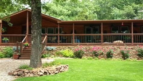 gorgeous rustic cabin manufactured home remodel mobile home living