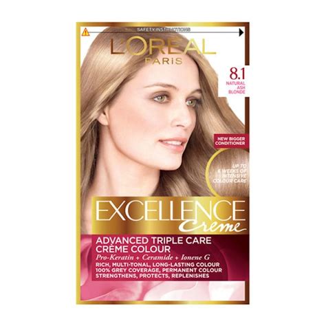 excellence creme 8 1 ash blonde hair dye savers health home beauty
