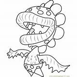 Piranha Petey Coloring Pages Mario Super Coloringpages101 sketch template