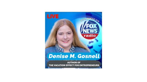 Denise Featured On Fox News Radio Tour On 5 Stations Nationwide