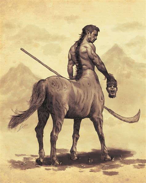 centaur dnd folk kin races dungeoncrawling dnd theros moot
