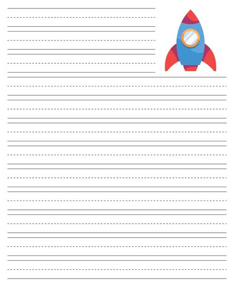 red  blue lined handwriting paper printable  pic insider