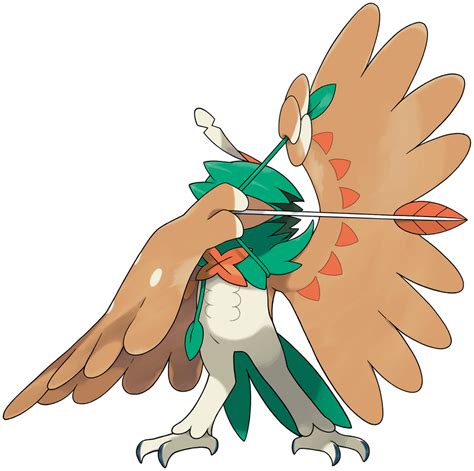 decidueye official artwork gallery pokemon