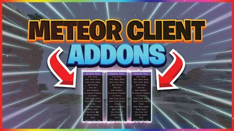 meteor addons meteor client cco