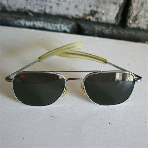 Vintage Military Issued Aviator Sunglasses Randolph