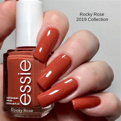 essie rocky rose perfect nails nails beautiful nails