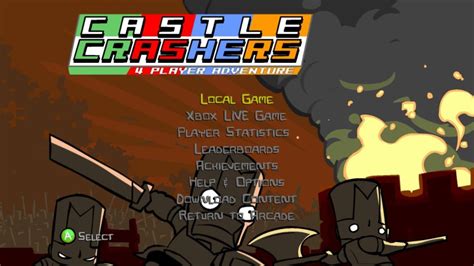 castle crashers 2008 by the behemoth x360 game