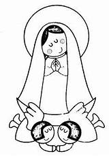 Virgencita Plis sketch template