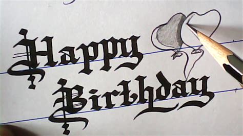 happy birthday calligraphy translations of happy birthday