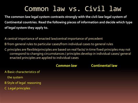 Ppt Unit 2 Legal Systems Of The World Sources And