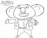 Coloring Pages Sing Movie Printable Info sketch template