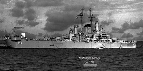 uss newport news   des moines class heavy cruiser