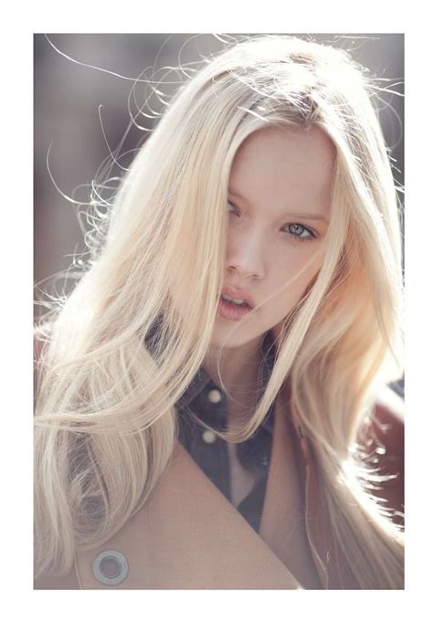 Dasha Popova Star System Russia Platinum Blonde Hair Cool Hair