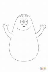 Colorare Disegni Barbapapa Braccia Gioia sketch template