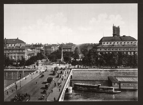 Vintage Bandw Photos Of Paris France Late 19th Century