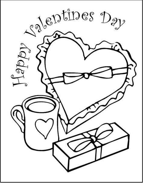 coloring pages  valentines cards coloring home larue county