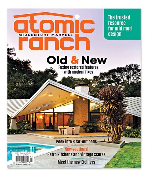 atomic ranch magazine subscription today mid century modern house plans