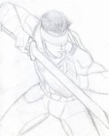 Kenshi Mortal Kombat sketch template